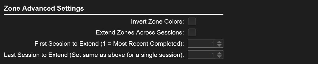 Advanced settings